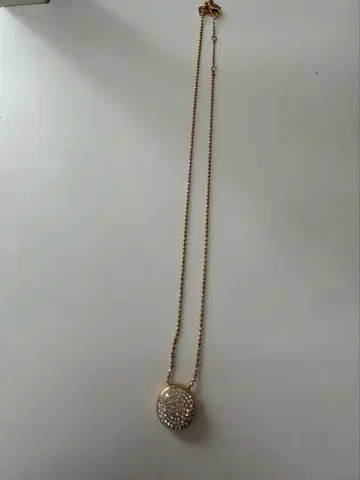 SWAROVSKI 골드 크리스탈 목걸이