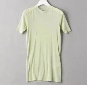 AURALEE SUPER HIGH GAUGE SHEER RIBTEE 1