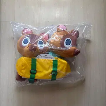 제일복권 동물의 숲 밤돌이&너굴이 티슈 케이스