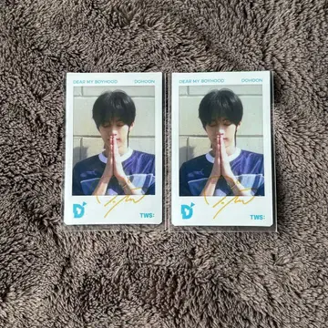 TWS D'ICON POP-UP IN TOKYO 트레이딩 카드 도훈