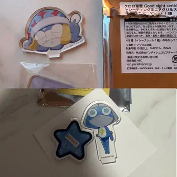 개구리 중사 케로로 아크릴 스탠드 도로로 병장
