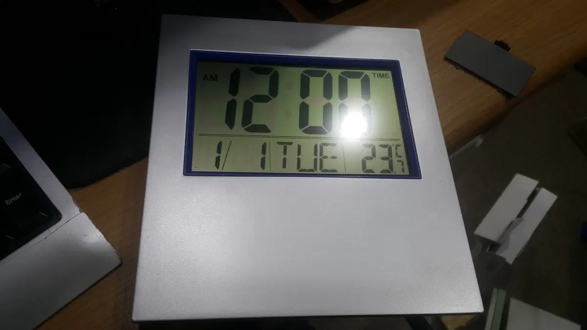 미사용 다기능 전자 시계