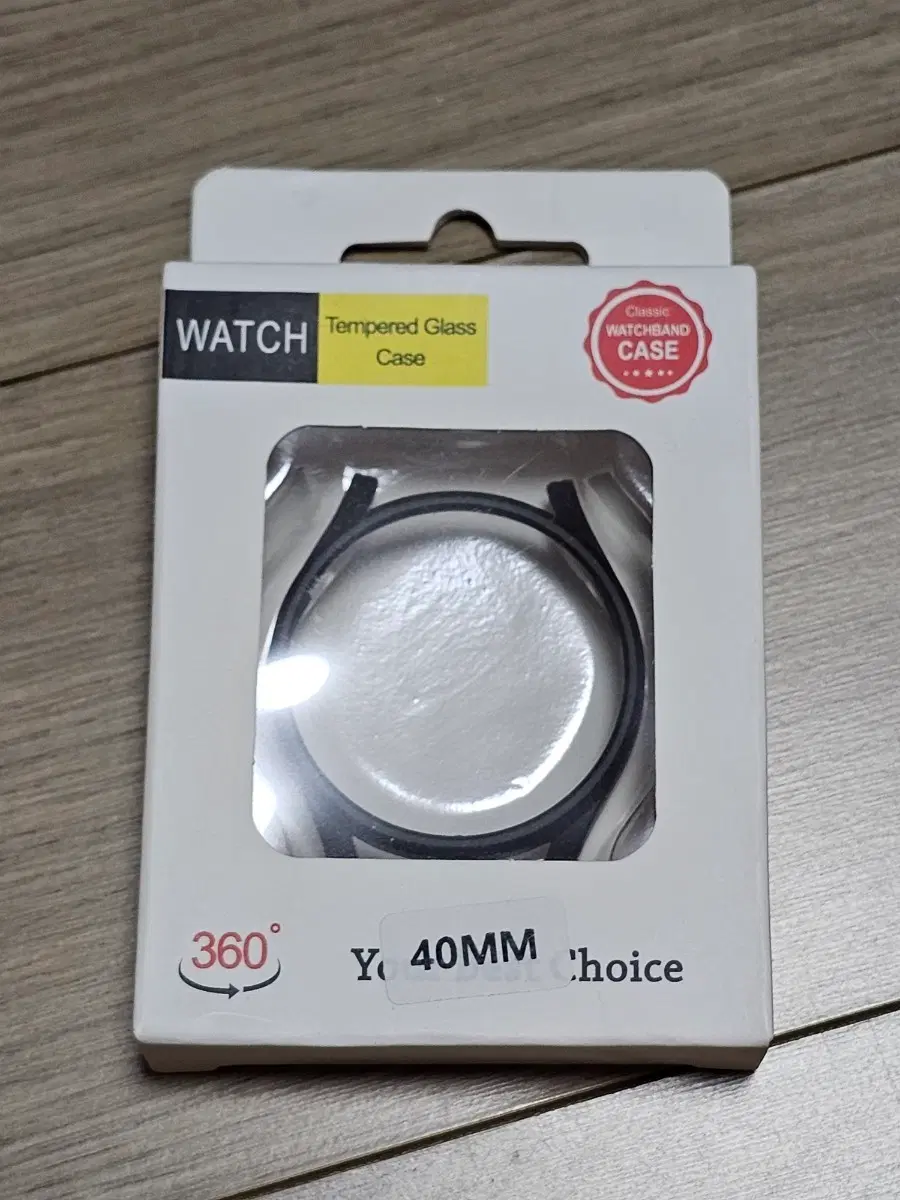 새제품) 아이엠듀 워치4 40mm 케이스 검정 블랙