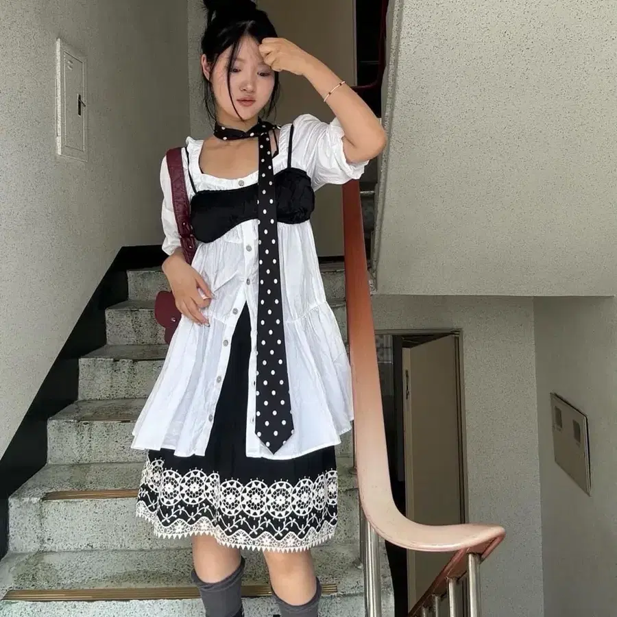 더이상할인없음)빈티지 실물 핏개대장 코디셋세트 미라이클립 선가든파티