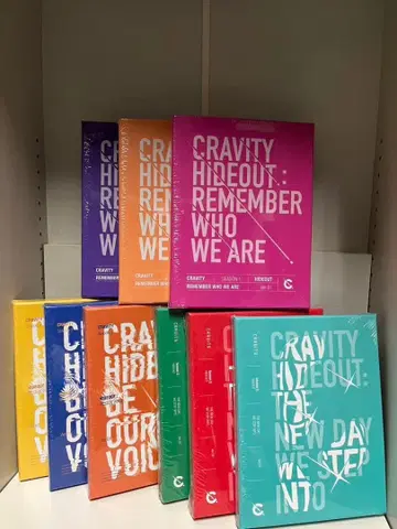 [ 미개봉 새상품 묶음 판매 ] CRAVITY SEASON 1, 2, 3 ( 전 9장 세트 )