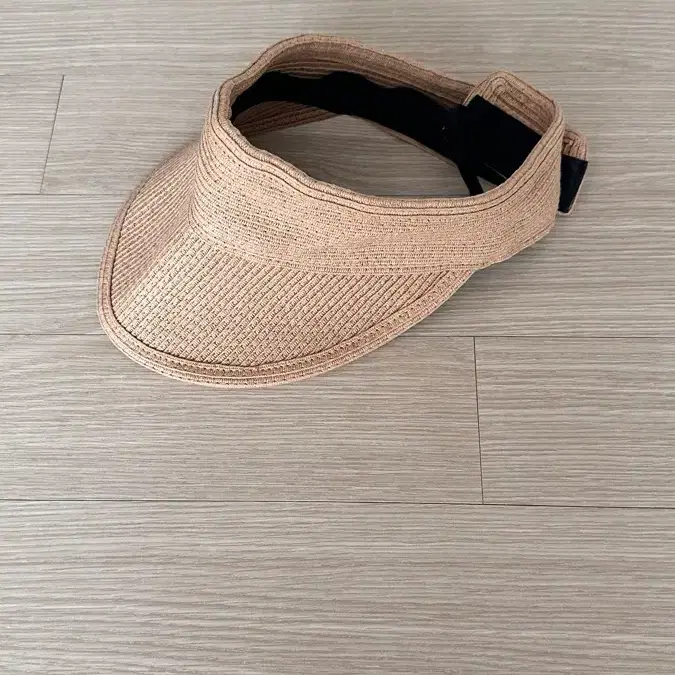 라피아 썬캡 바이저 햇 라탄모자