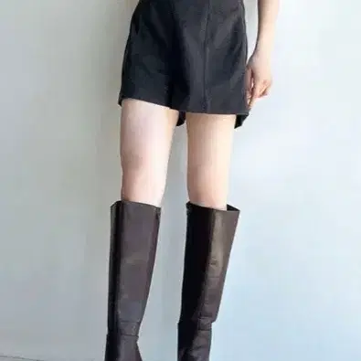 여성 롱부츠 브라운 230