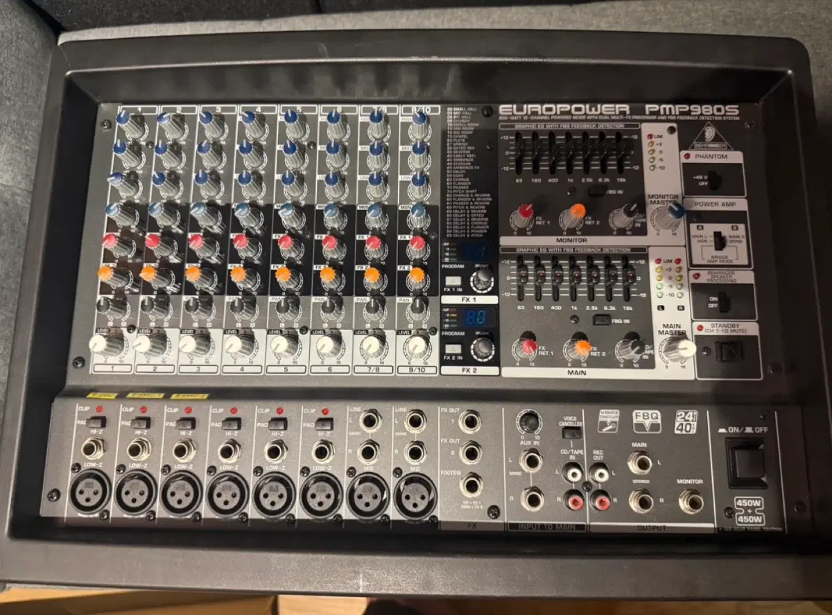 베링거 EUROPOWER PMP980S 파워드 믹서 판매합니다
