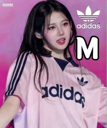 아디다스 카라 부착 고리 탑 핑크 M