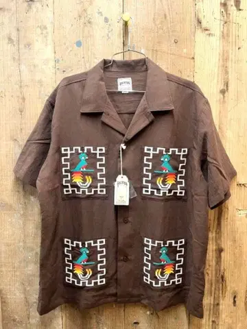 Houston/휴스턴 과테말라 케찰 셔츠 BR-M