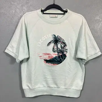 N369-2/09 LACOSTE 라코스테 반팔 맨투맨 야자수