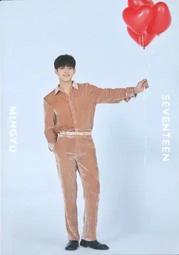 SEVENTEEN 2020 SVT MINGYU 트레이딩 카드 087