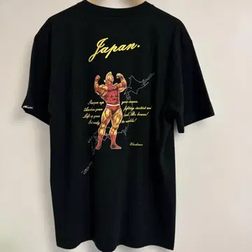 근육맨 Japan T셔츠 XL 골드짐 gold's gym