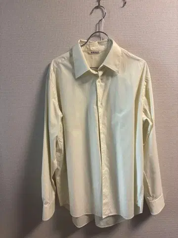 AURALEE WASHED FINX TWILL SHIRTS 3