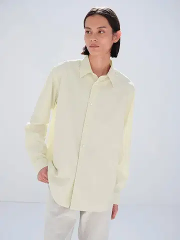 AURALEE WASHED FINX TWILL SHIRTS 3