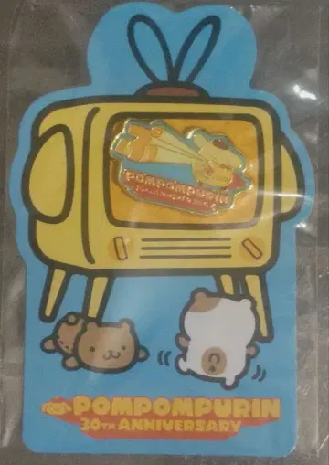 산리오 폼폼푸딩 30주년 핀 배지