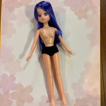 리카짱 옷 갈아입히기 인형 타카라토미 파란색 헤어 호시노 아이 아이돌