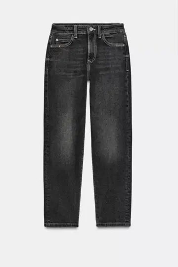ZARA 여성용 데님 청바지 브라운 XS SS 32