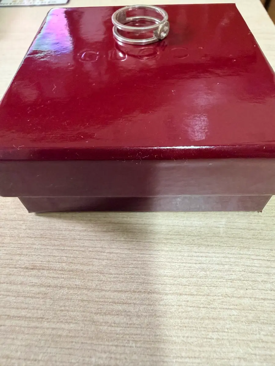 구찌 더블G 실버 반지