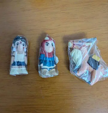 [미개봉] 지브리 모노노케 히메 손가락 인형 산 아시타카 야클 3체 세트 단종품