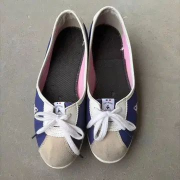 르꼬끄 스포르티브 스니커즈 24cm 네이비