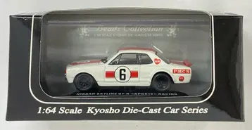 교쇼 1/64 Beads Collection NISSAN SKYLINE GT-R(KPGC10) RACING(#6 레드/화이트) 06022C