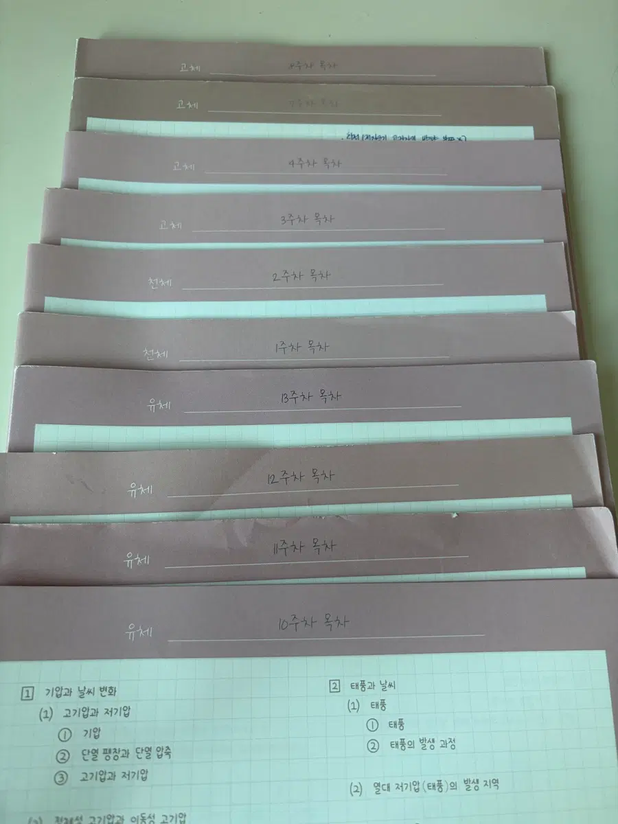 작년 이신혁 필기노트 지1 사진 전체