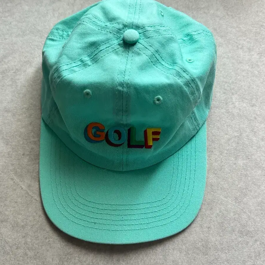 GOLF WANG 트리플 플레임 로고 볼캡 민트
