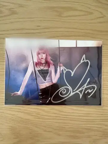 BABYMONSTER 아사 사인