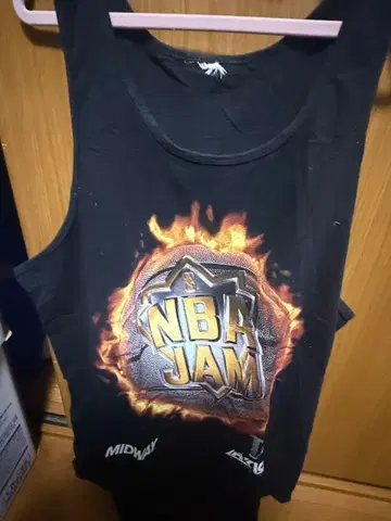 NBA JAM 탱크탑 게임 T셔츠