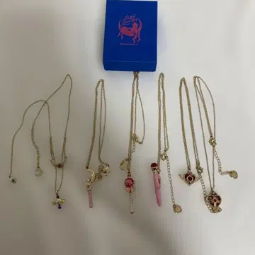 세일러문 목걸이 팬클럽 한정판 스토어 오리지널 묶음 판매
