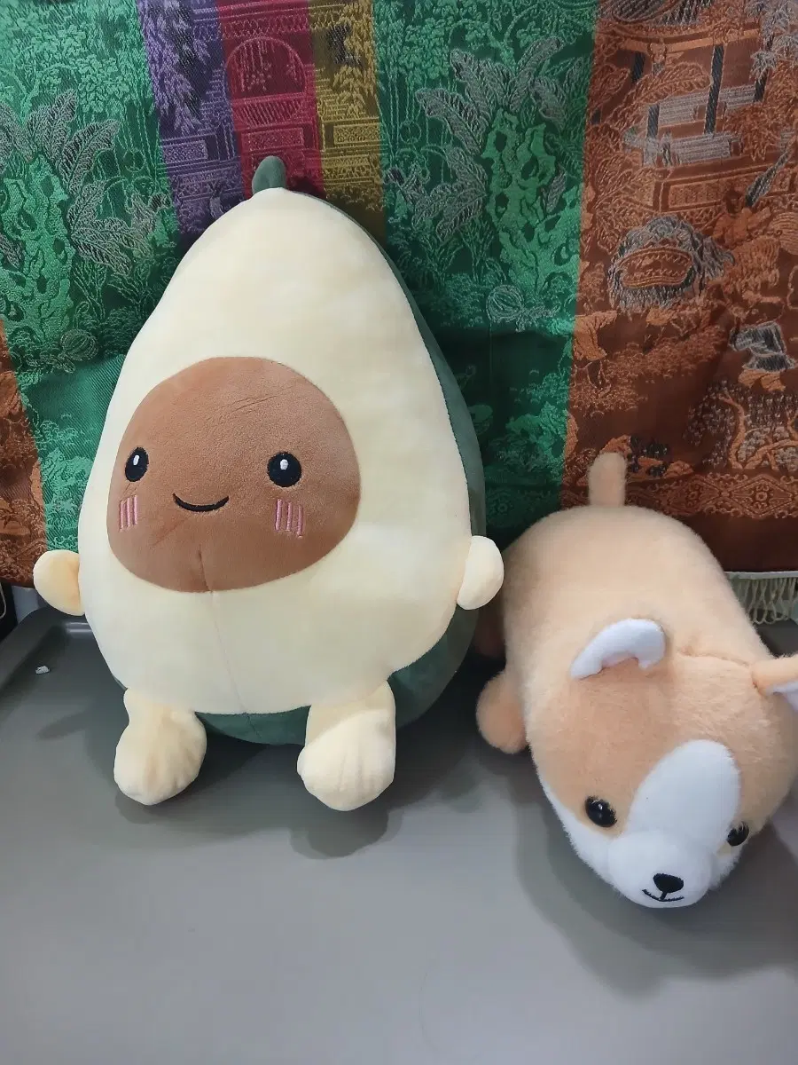 아보카도 인형 강아지 인형