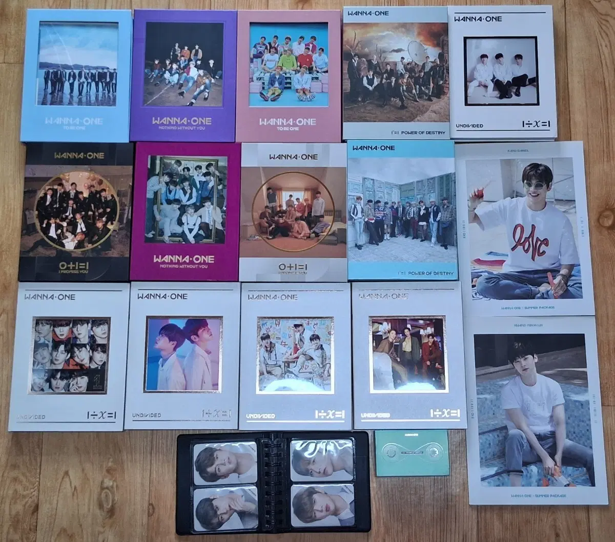 워너원 앨범 일괄 판매