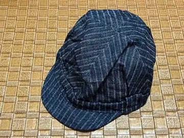사무라이 진 셀비지 헤비 데님 워크캡 / 헤링본 17oz