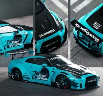 리버티 워크 Make Up GT-R LBWK 1/43 100대 한정판