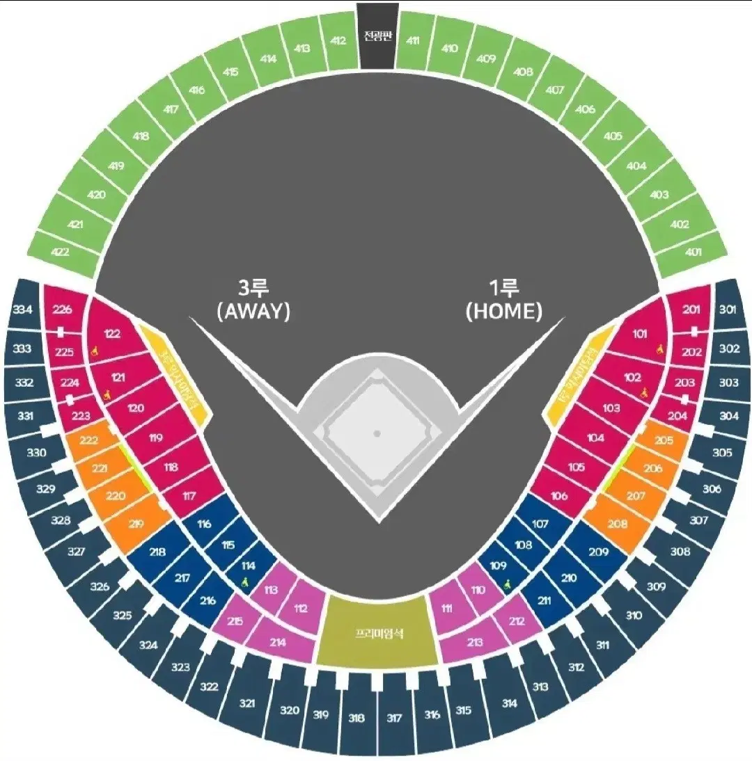 07.17 (금) LG VS kt 1루외야 411블록 5열 2연석 팝니다.