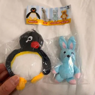 핑구 봉제 인형 가챠 메소메소 핑구 토끼 봉제 인형