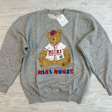 택 포함 새상품 미키하우스 MIKIHOUSE 트레이닝복 M 사이즈 베어 곰