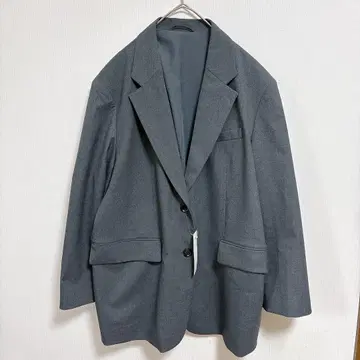 유니클로 UNIQLO 오버 사이즈 테일러드 자켓 그레이 XL