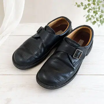 REGAL Walker 몽크 스트랩 블랙 26.5cm