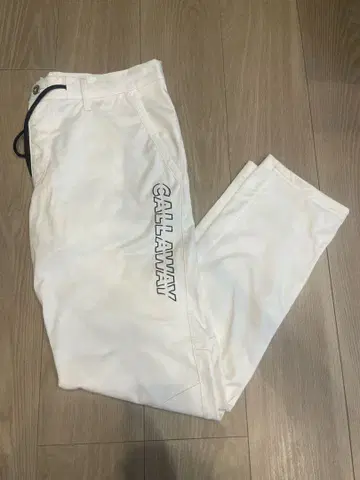 캘러웨이 골프 팬츠 화이트 L 사이즈