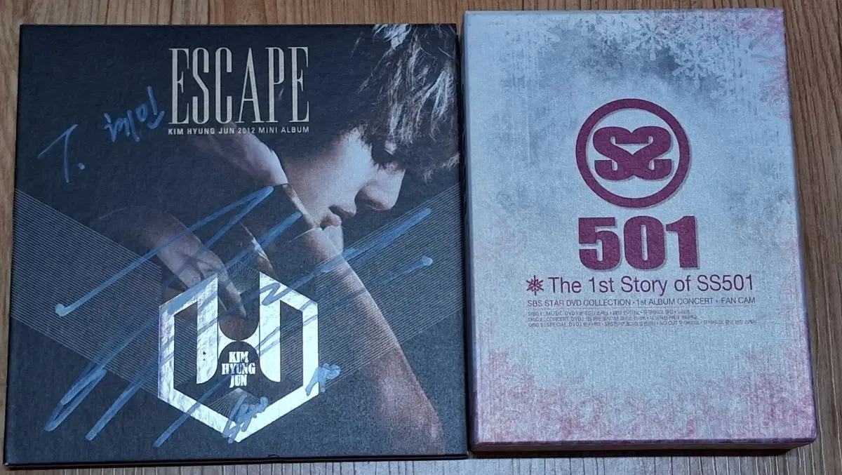 김형준 Escape 미니앨범 + SS501 DVD