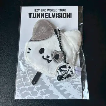 ITZY 예지 TUNNEL VISION 서울콘 부채 키링