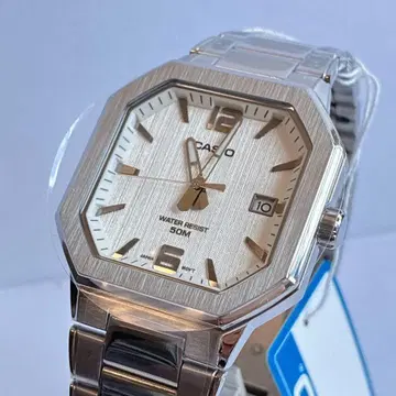 레어 미사용 새상품 CASIO 카시오 손목시계 MTP B195D 실버