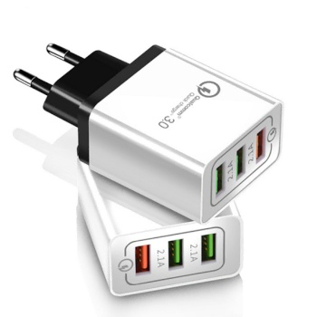 퀵차지3.0 3포트 USB 분리형 고속 충전기 18W