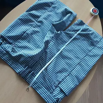 adidas 골프 남성용 팬츠 깅엄 체크