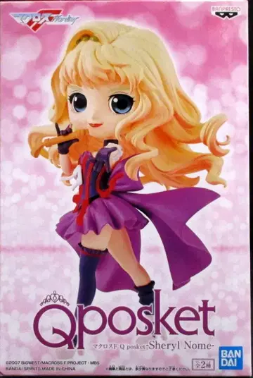 BANDAI SPIRITS Q posket 셰릴 노움 마크로스F 셰릴 노움 (일반 컬러)