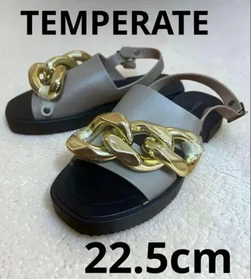 선착순 TEMPERATE QUINN 골드 체인 장식 여름 최적