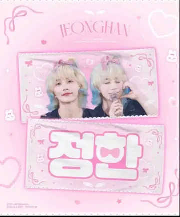 SEVENTEEN 세부치 정한 슬로건 cheering kit
