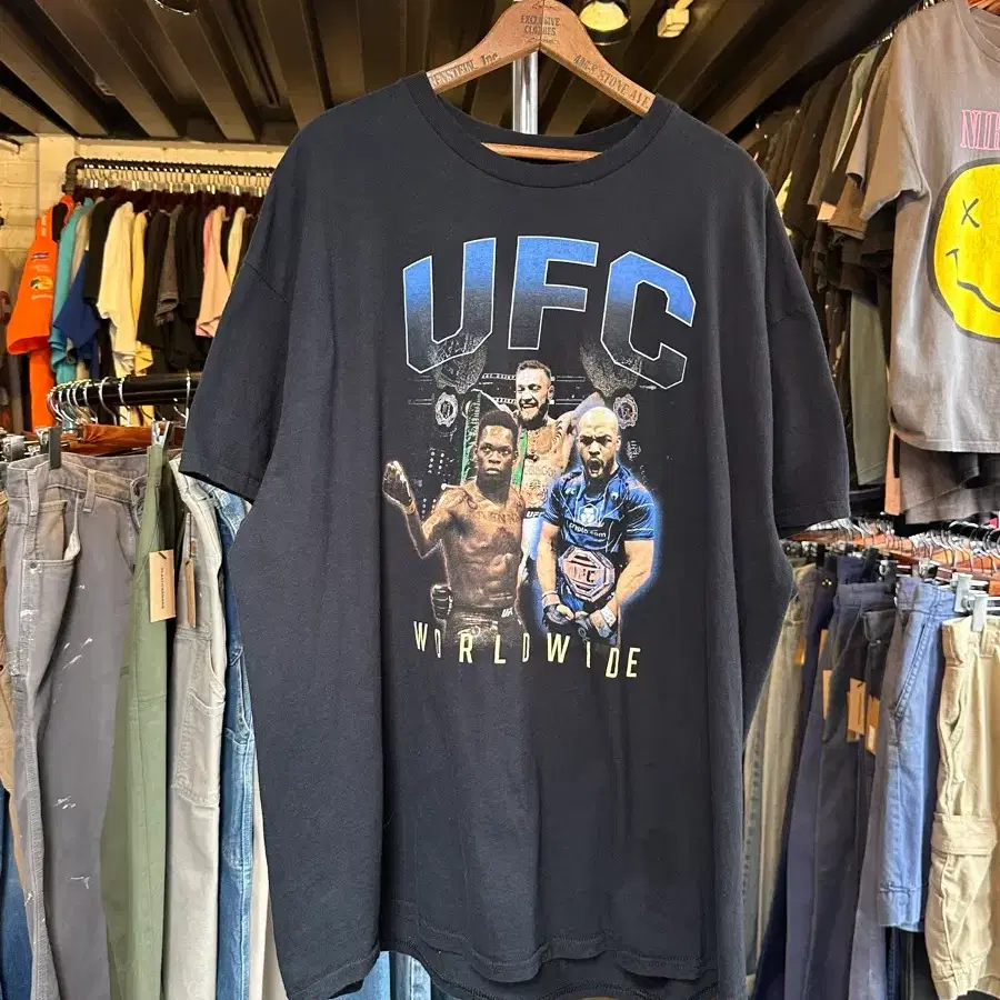 [110]UFC 월드 와이드 프린팅 티셔츠